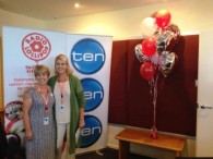 Radio Lollipop Australia Director Jeanette Shorto and UN Ltd General Manager Carol Morris at the launch of TEN Gives in Perth.